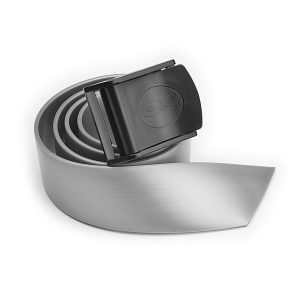 CINTURA FIBBIA NYLON ARGENTO